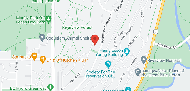 map of 491 ALOUETTE DRIVE